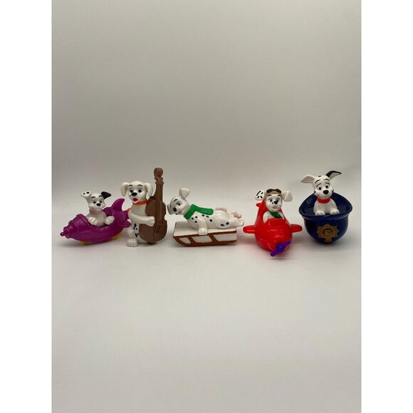 Disney 101/102 Dalmatians McDonald's Happy Meal Collectible Toy Figurine Set - Picture 1 of 5